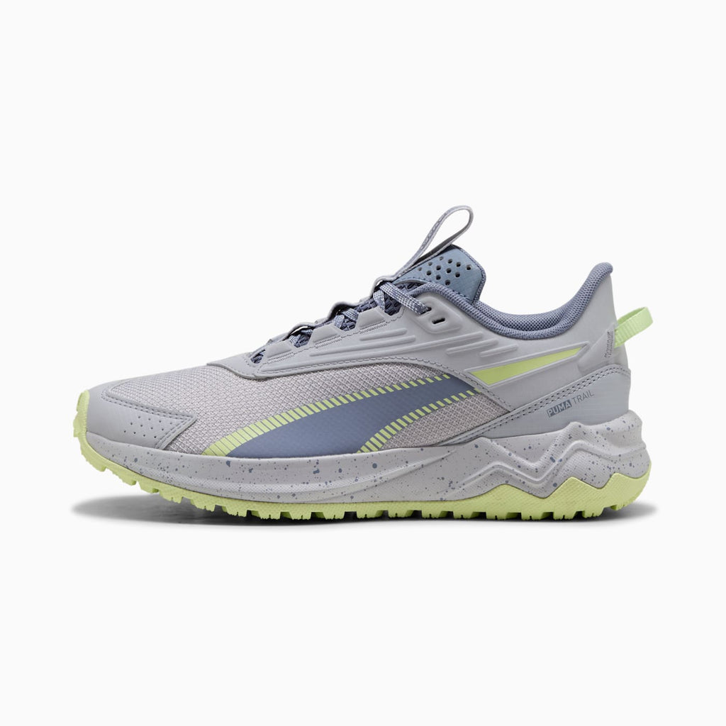 Extend Lite Trail Women's Shoes - Vibrant Silver-Gray Sk - Side Profile - Lateral