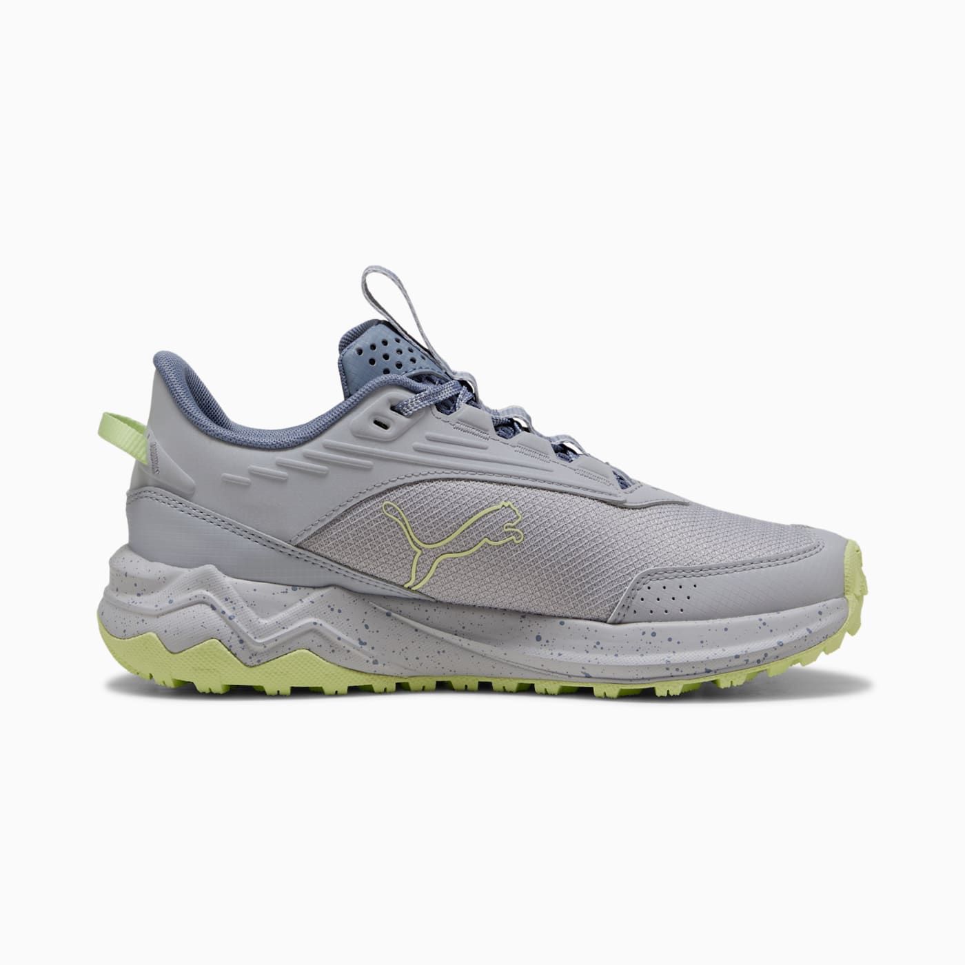 Extend Lite Trail Women's Shoes - Vibrant Silver-Gray Sk - Side Profile - Medial