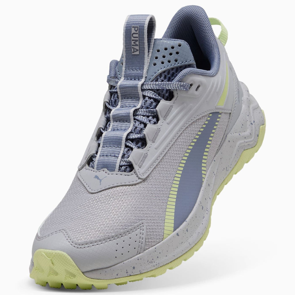 Extend Lite Trail Women's Shoes - Vibrant Silver-Gray Sk - Angled Studio / Lifestyle Shot