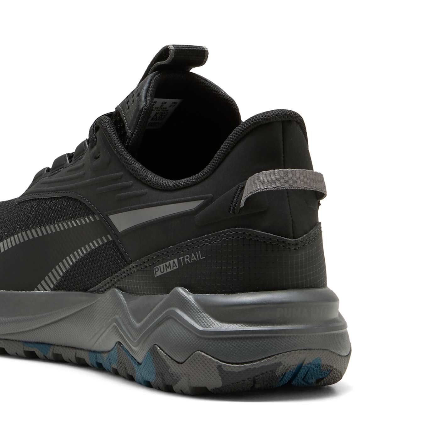 Extend Lite Trail Men's Shoes - PUMA Black-Cool Dark G - Back / Heel View