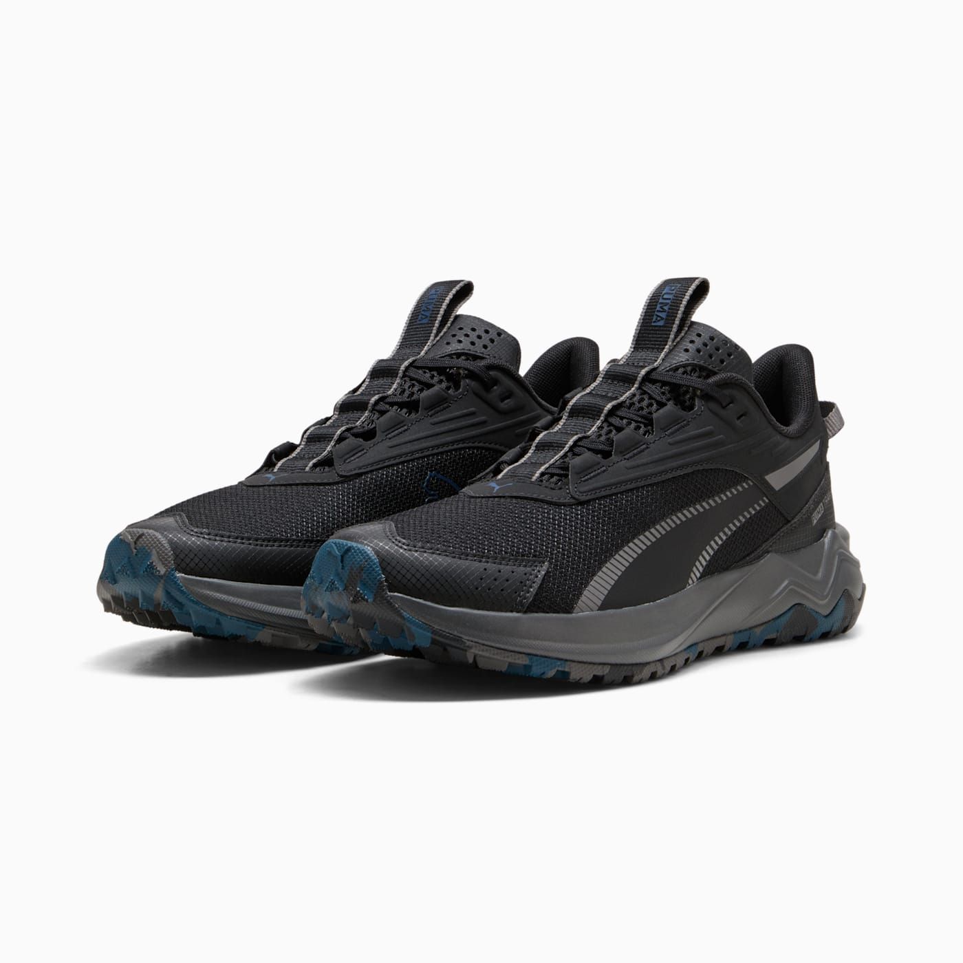 Extend Lite Trail Men's Shoes - PUMA Black-Cool Dark G - Clean Studio Shot
