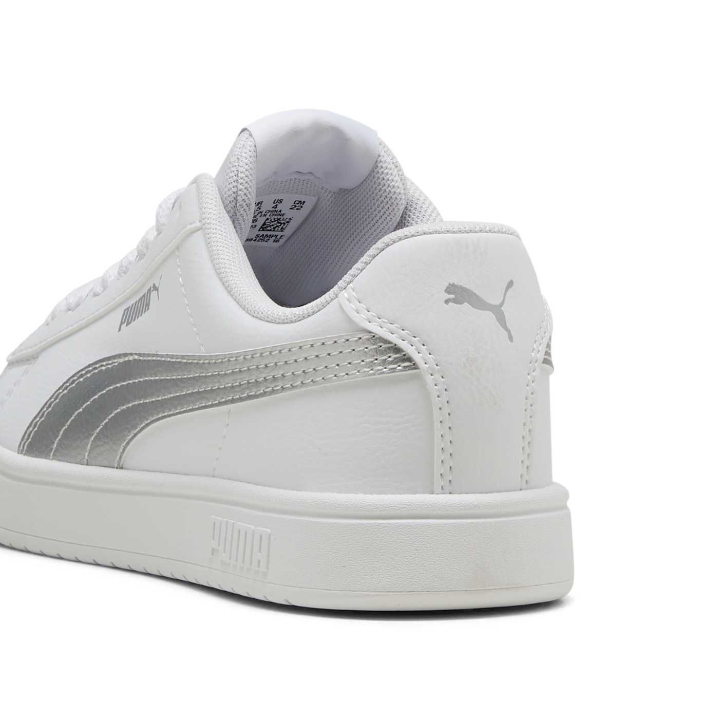 PUMA Rickie Classic Kids' Shoes - PUMA White-PUMA S - Back / Heel View