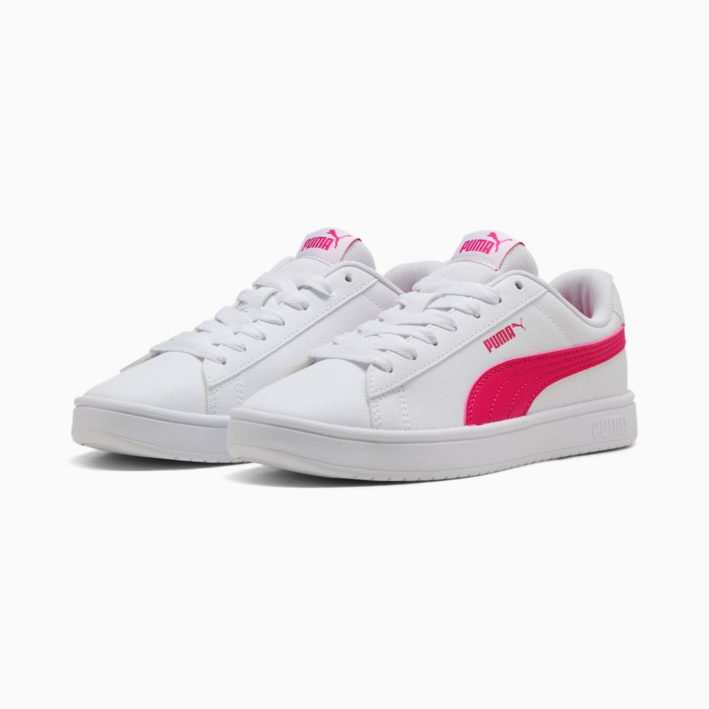 PUMA Rickie Classic Kids' Shoes - PUMA White-PUMA P - Clean Studio Shot