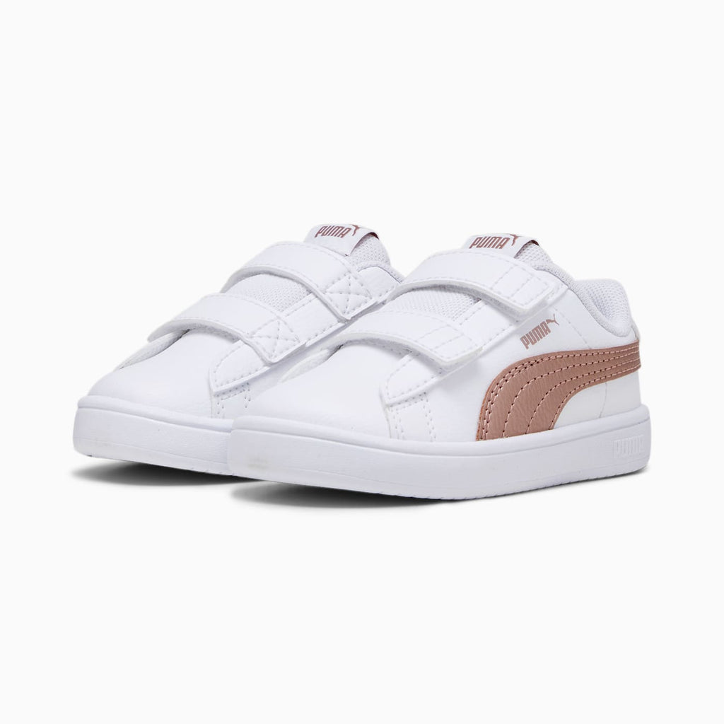 PUMA Rickie Classic V Infant Shoes - PUMA White-Ros - Clean Studio Shot