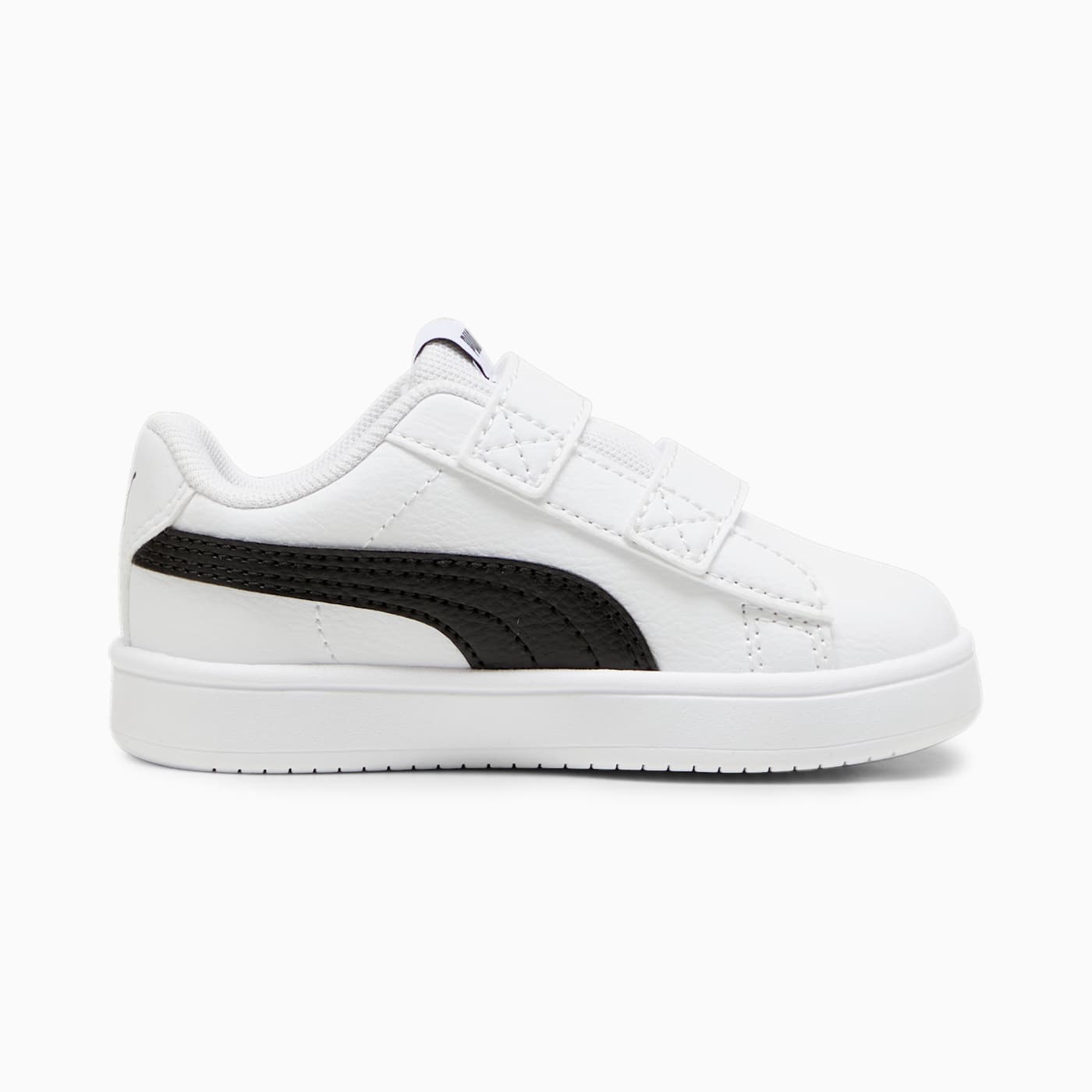 PUMA Rickie Classic V Infant Shoes - PUMA White-PUM - Side Profile - Medial