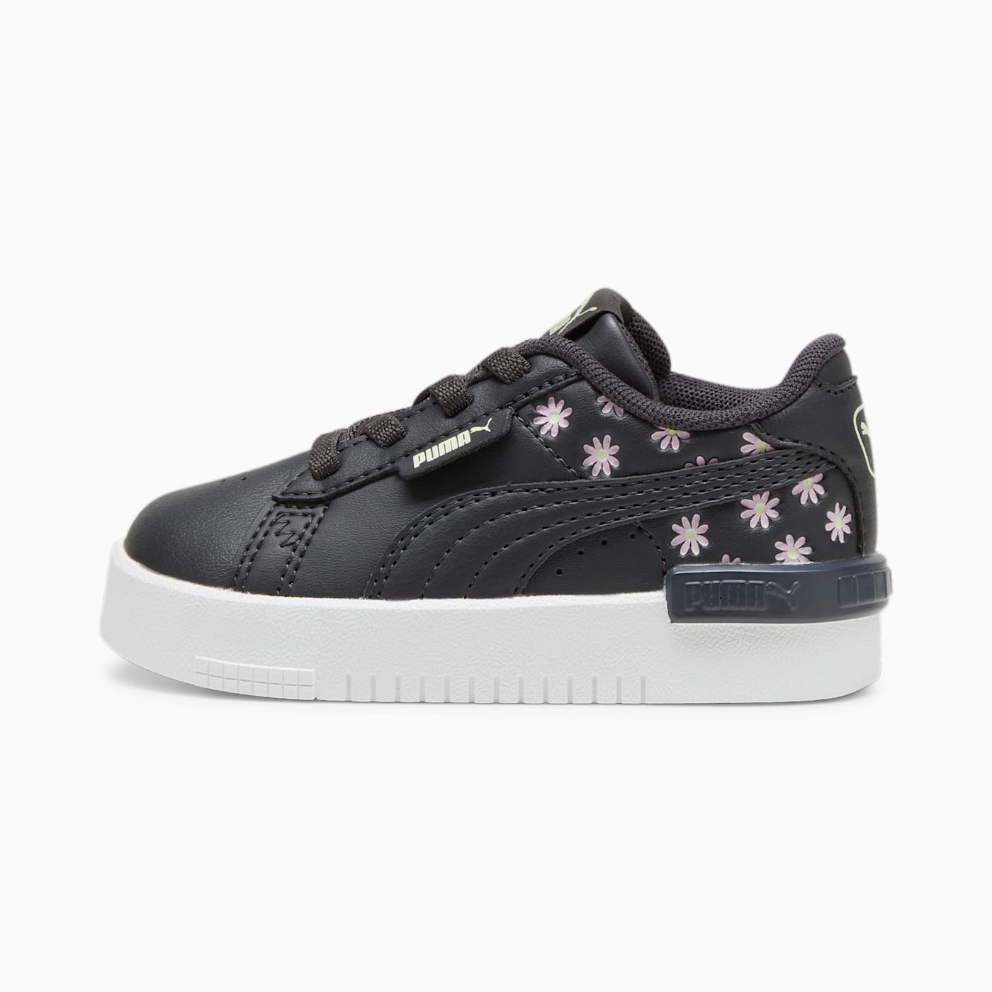 Jada Summer AC Inf Flat Dark Gray-Grape - Side Profile - Lateral