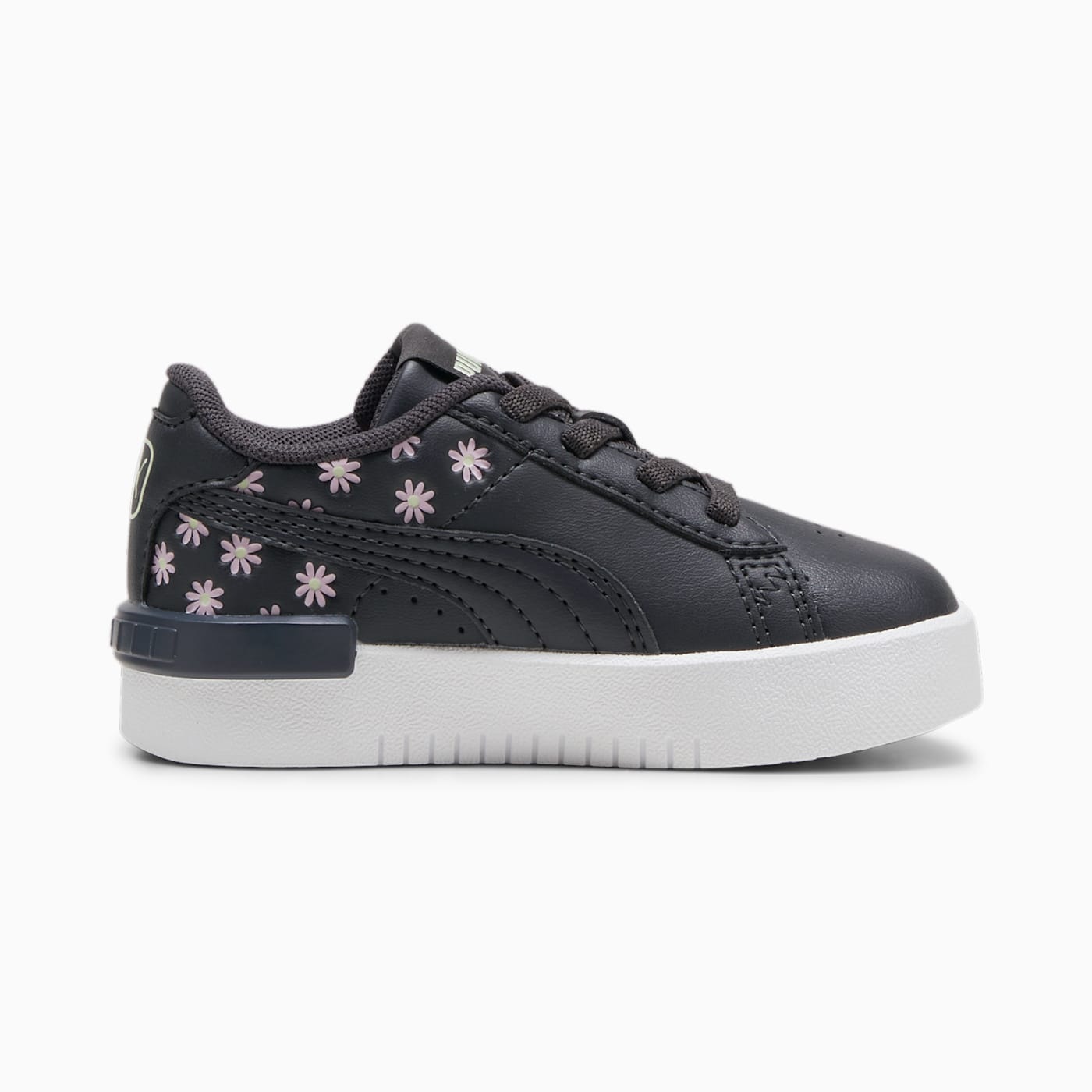 Jada Summer AC Inf Flat Dark Gray-Grape - Side Profile - Medial