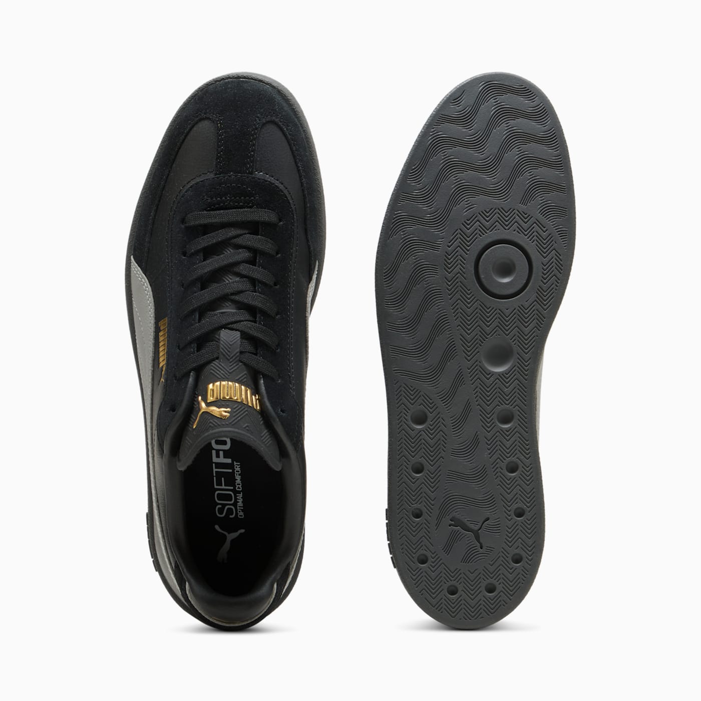 Club II Era Black-Gray Echo - Top View and Outsole