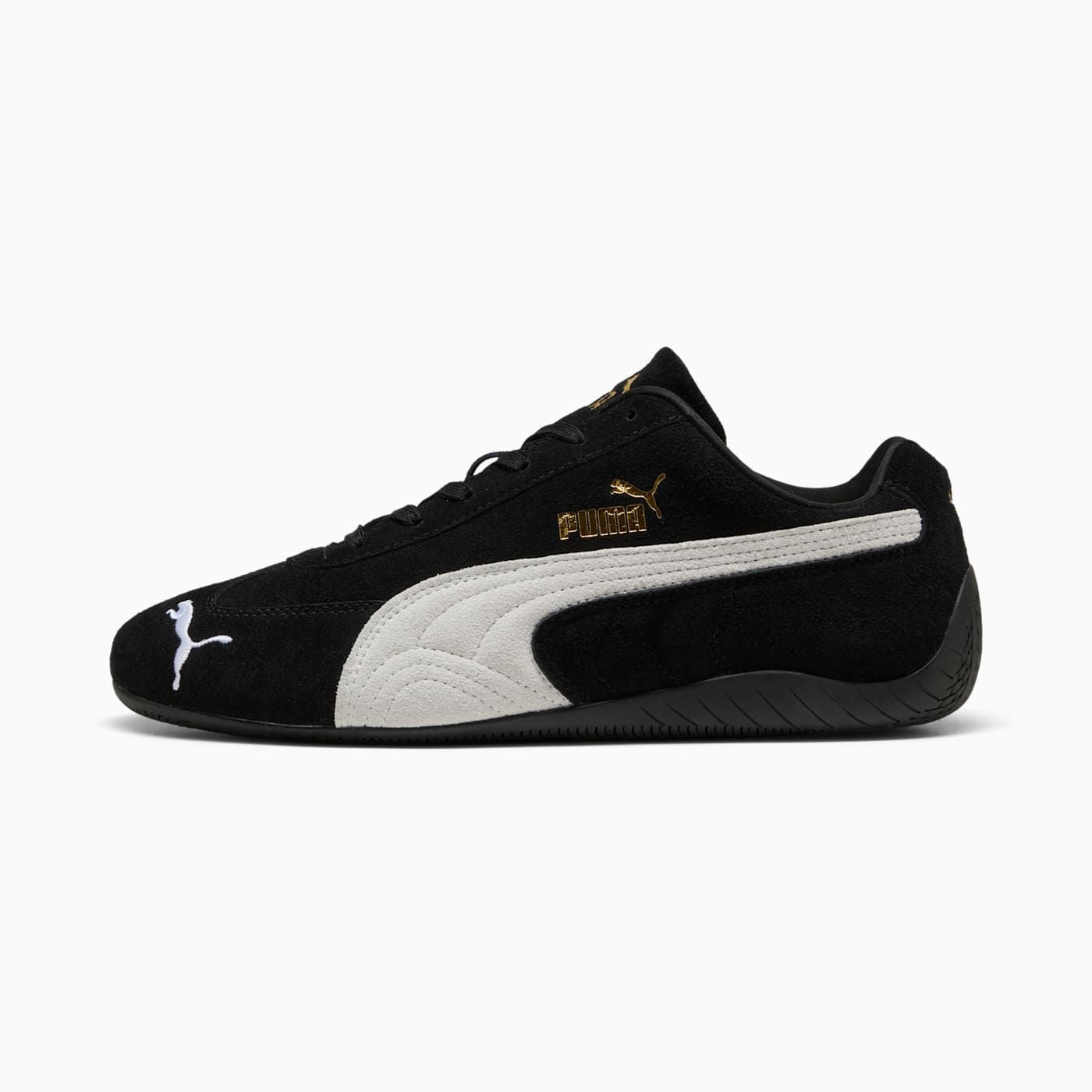 Speedcat OG Men's Shoes - PUMA Black-PUMA White - Side Profile - Lateral
