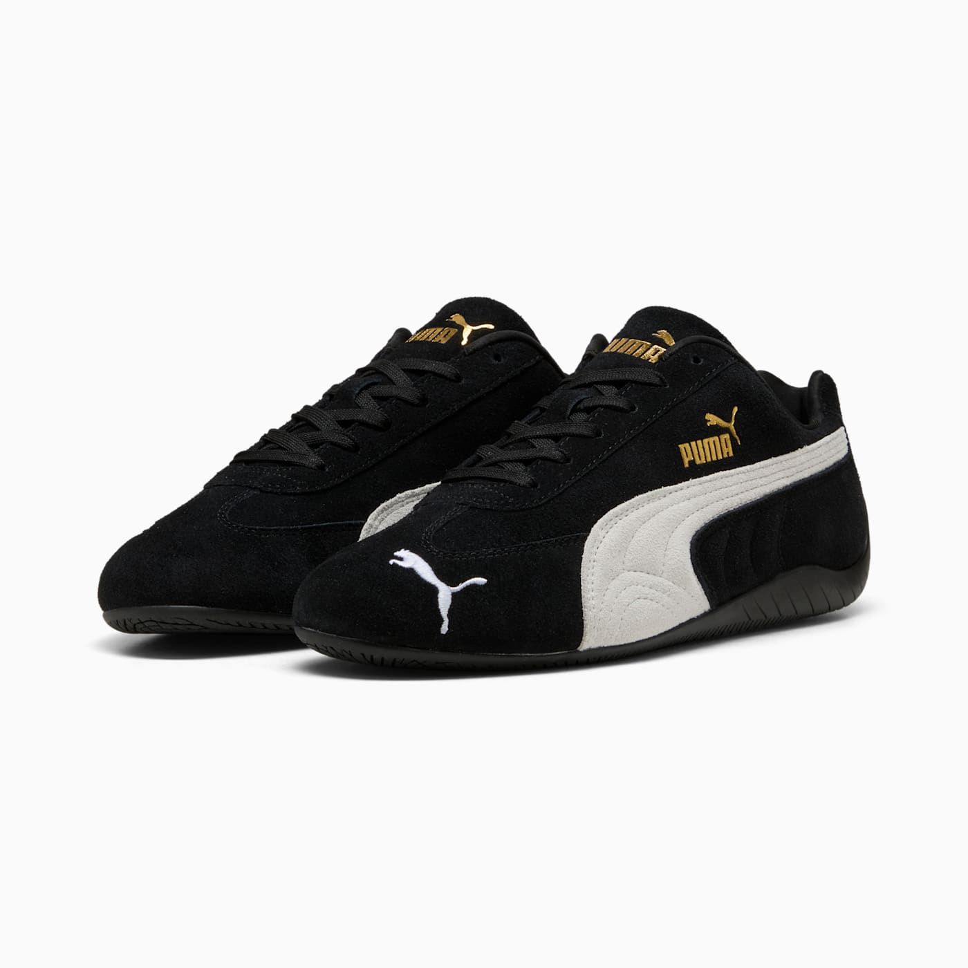 Speedcat OG Men's Shoes - PUMA Black-PUMA White - Clean Studio Shot
