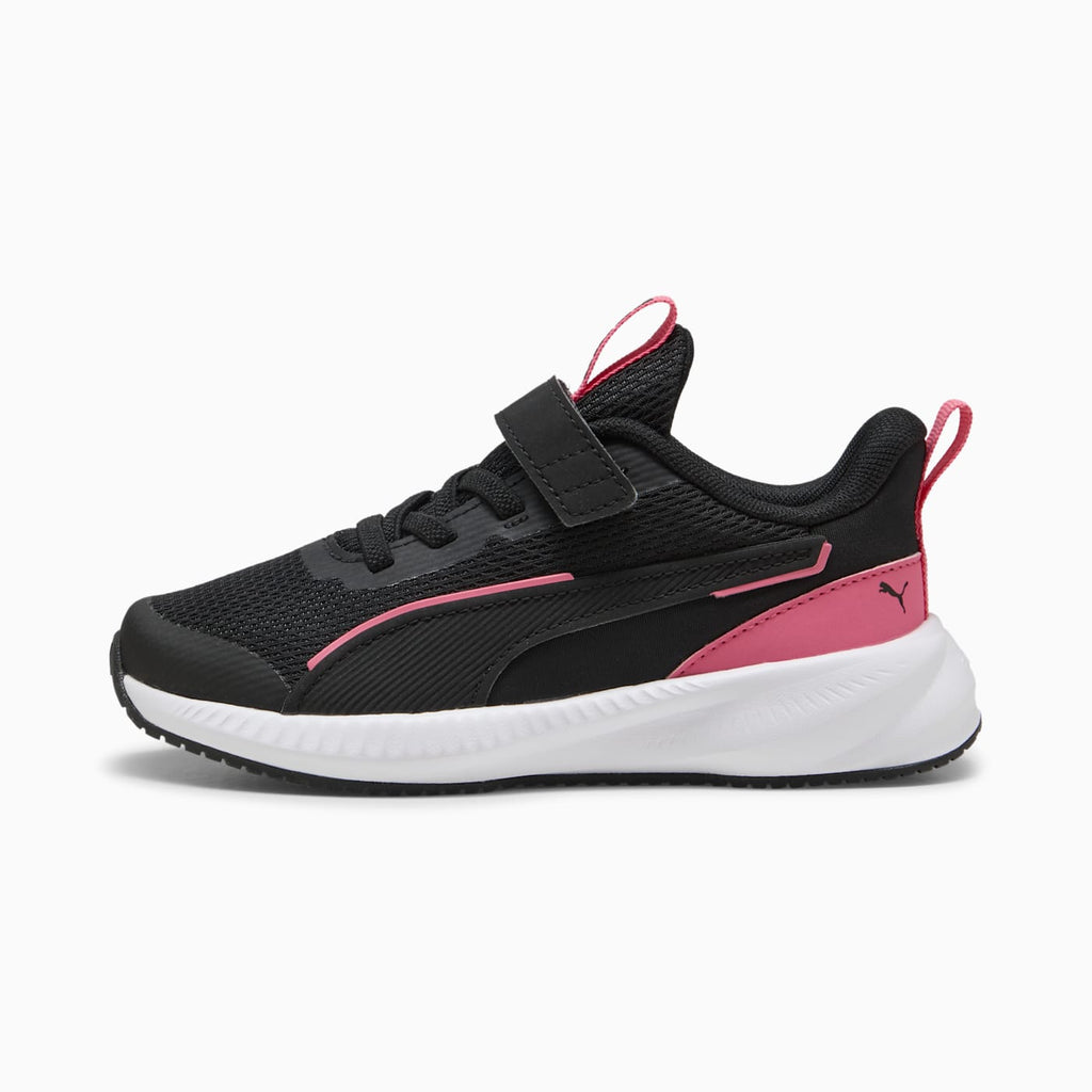 Flyer 3 AC+ Kids' Shoes - PUMA Black-Magic Rose-PUM - Side Profile - Lateral