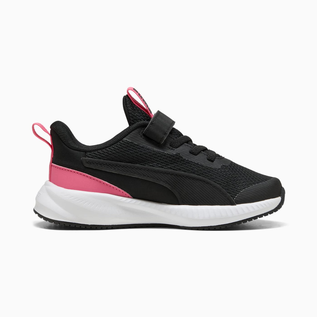 Flyer 3 AC+ Kids' Shoes - PUMA Black-Magic Rose-PUM - Side Profile - Medial