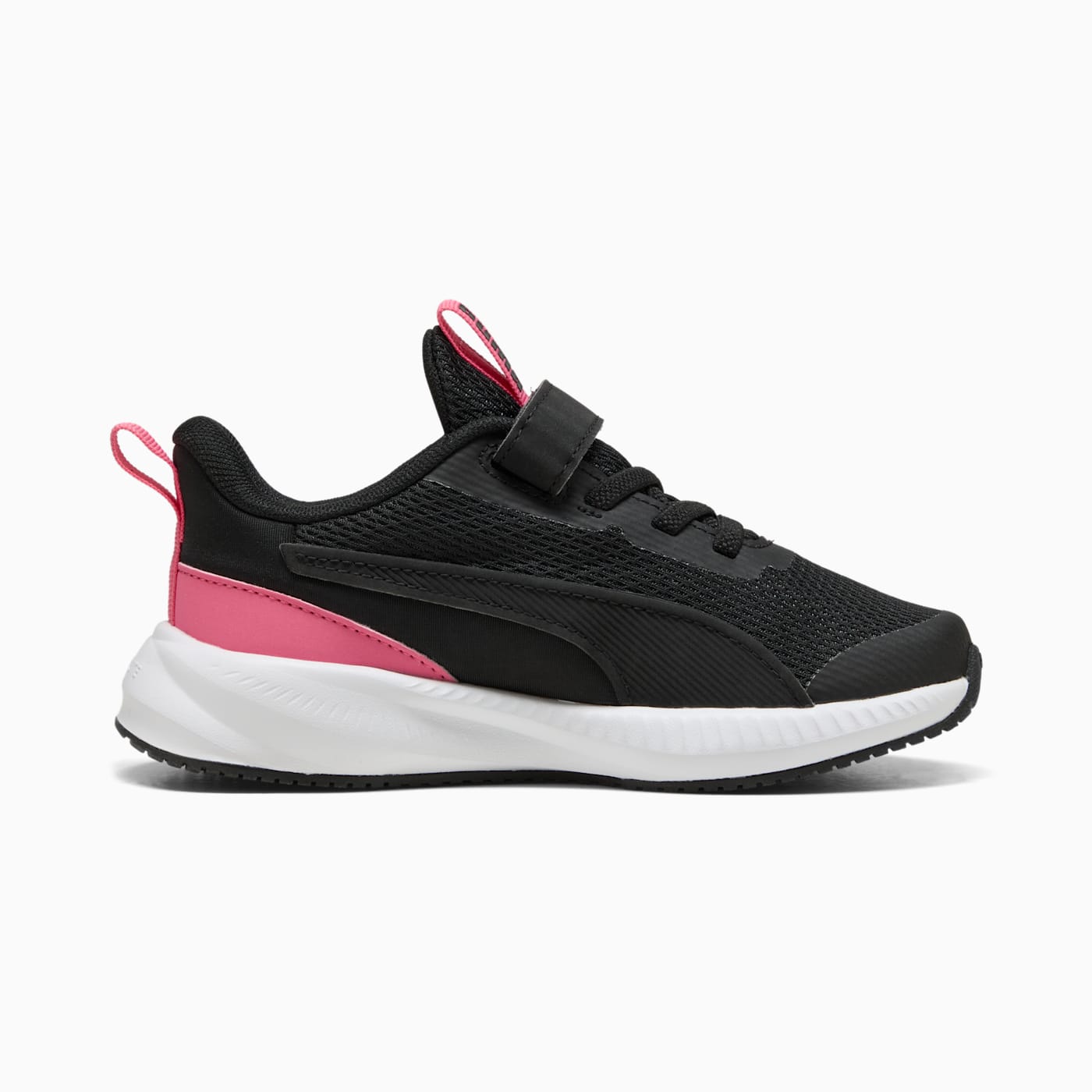 Flyer 3 AC+ Kids' Shoes - PUMA Black-Magic Rose-PUM - Side Profile - Medial