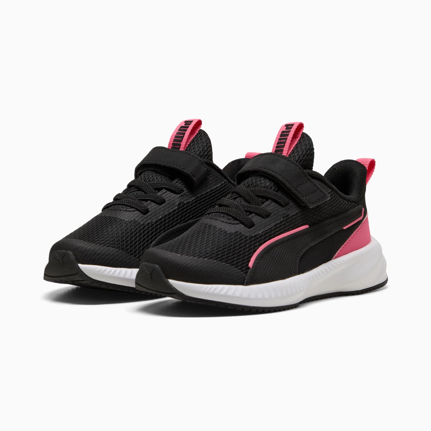 Flyer 3 AC+ Kids' Shoes - PUMA Black-Magic Rose-PUM - Clean Studio Shot