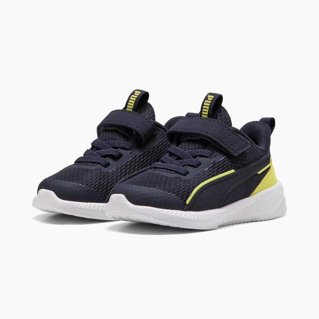 Flyer 3 AC+ Infant Shoes - New Navy-Lemon Sherbert- - Clean Studio Shot