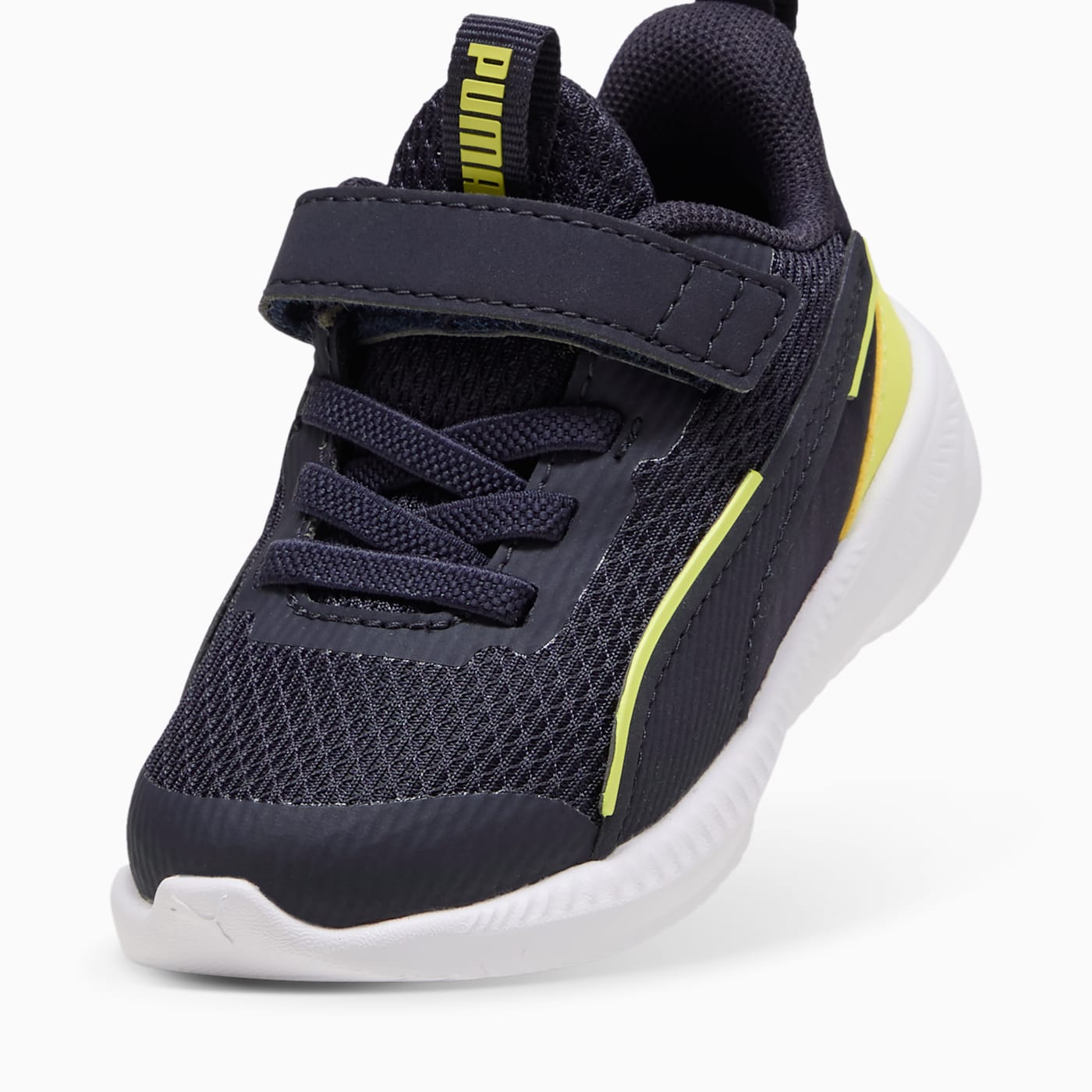 Flyer 3 AC+ Infant Shoes - New Navy-Lemon Sherbert- - Angled Studio / Lifestyle Shot