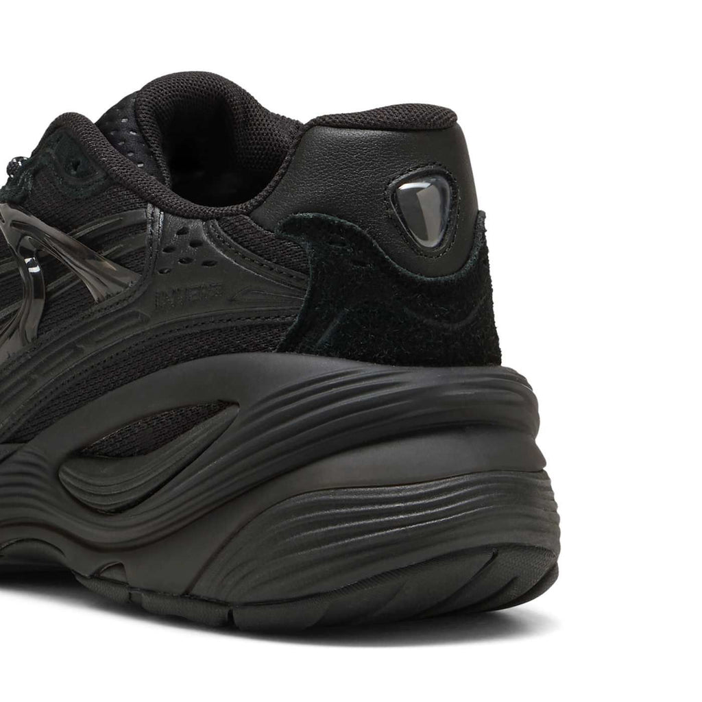 Inverse Upgrade Men's Shoes - PUMA Black-PUMA Silver-F - Back / Heel View