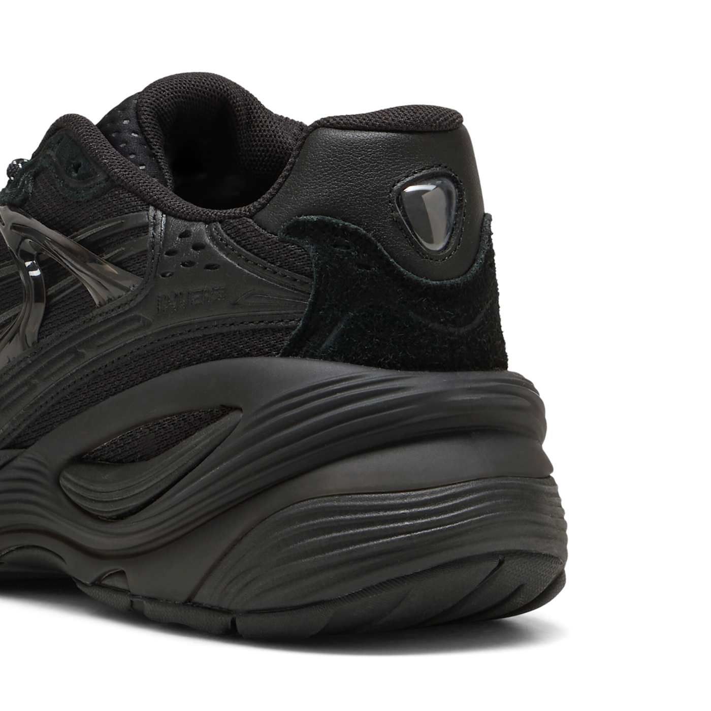 Inverse Upgrade Men's Shoes - PUMA Black-PUMA Silver-F - Back / Heel View