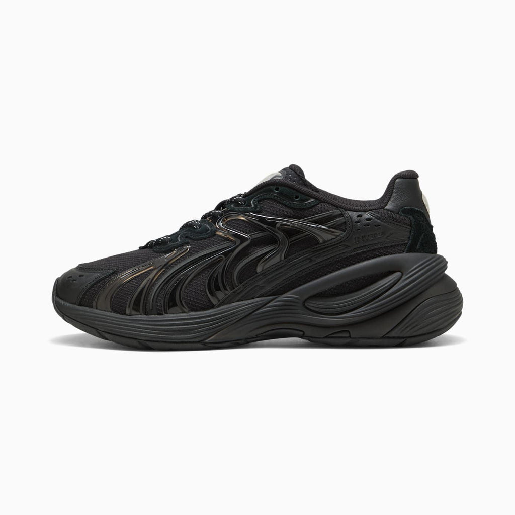 Inverse Upgrade Men's Shoes - PUMA Black-PUMA Silver-F - Side Profile - Lateral