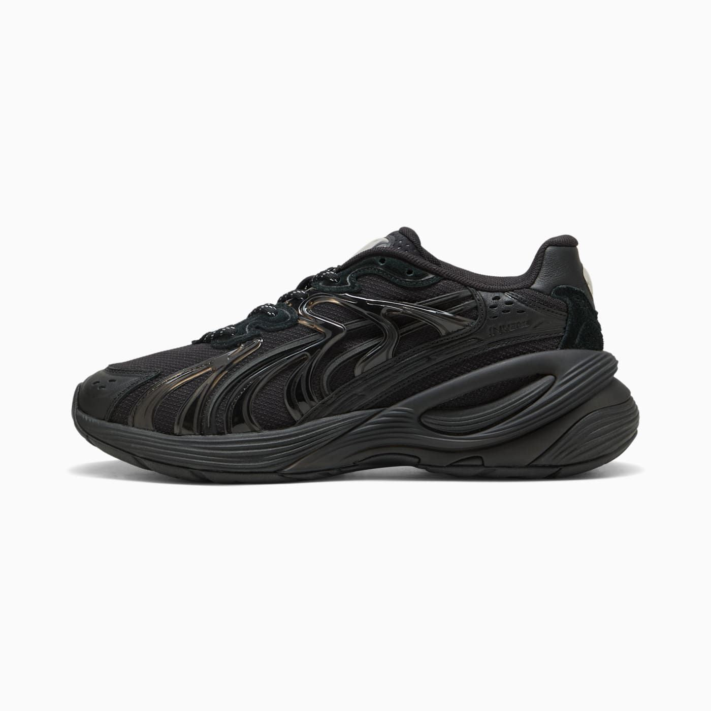 Inverse Upgrade Men's Shoes - PUMA Black-PUMA Silver-F - Side Profile - Lateral