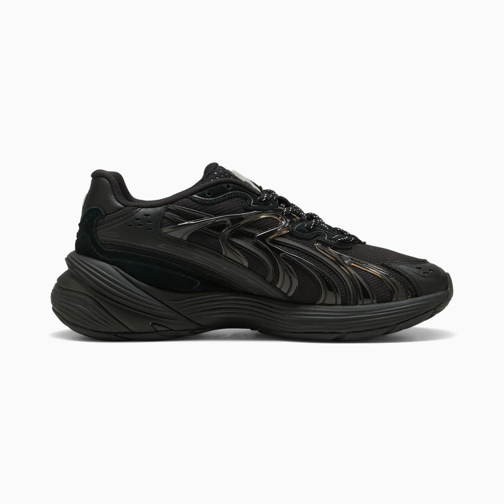 Inverse Upgrade Men's Shoes - PUMA Black-PUMA Silver-F - Side Profile - Medial