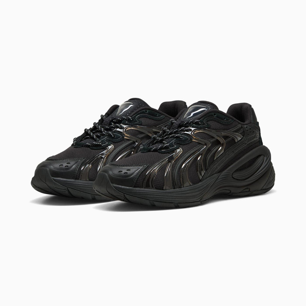 Inverse Upgrade Men's Shoes - PUMA Black-PUMA Silver-F - Clean Studio Shot