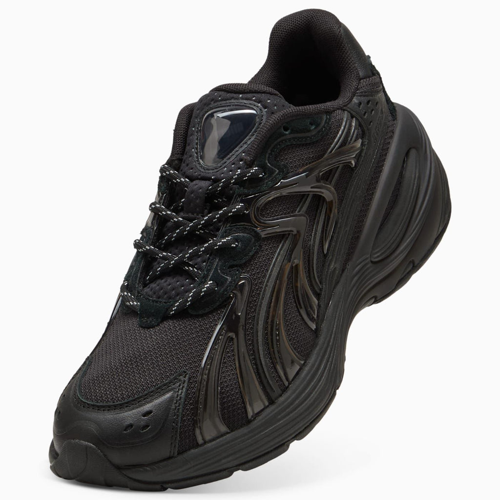 Inverse Upgrade Men's Shoes - PUMA Black-PUMA Silver-F - Angled Studio / Lifestyle Shot