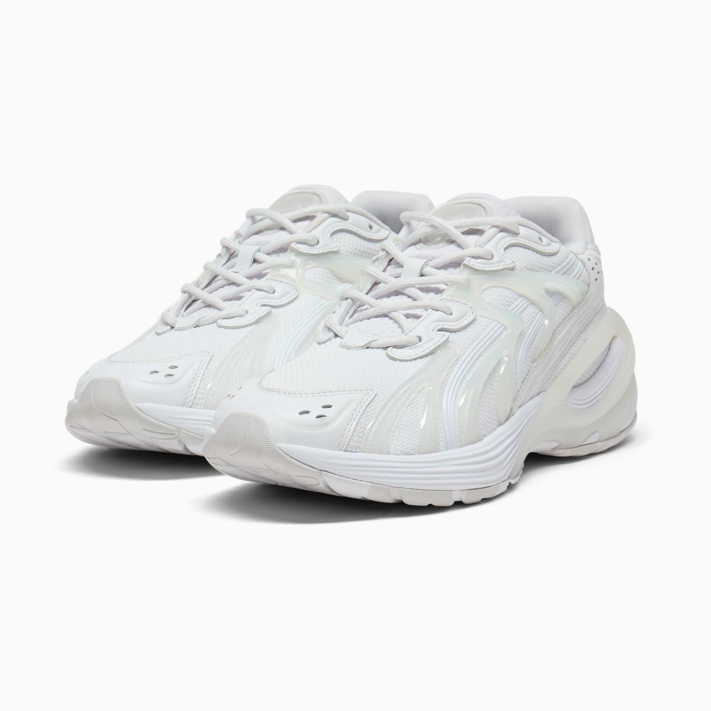 Inverse Echo Men's Shoes - PUMA White-Feather Gray - Clean Studio Shot