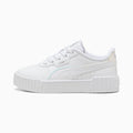 Carina 3.0 Holo 2.0 Kids' Shoes - PUMA White-PUMA S - Side Profile - Lateral