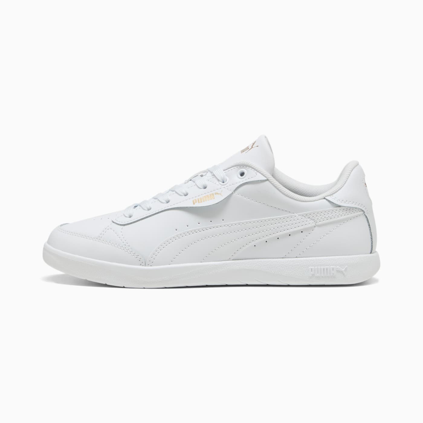 Vikky Star Women's Shoes - PUMA White-PUMA White-PUMA Go - Side Profile - Lateral