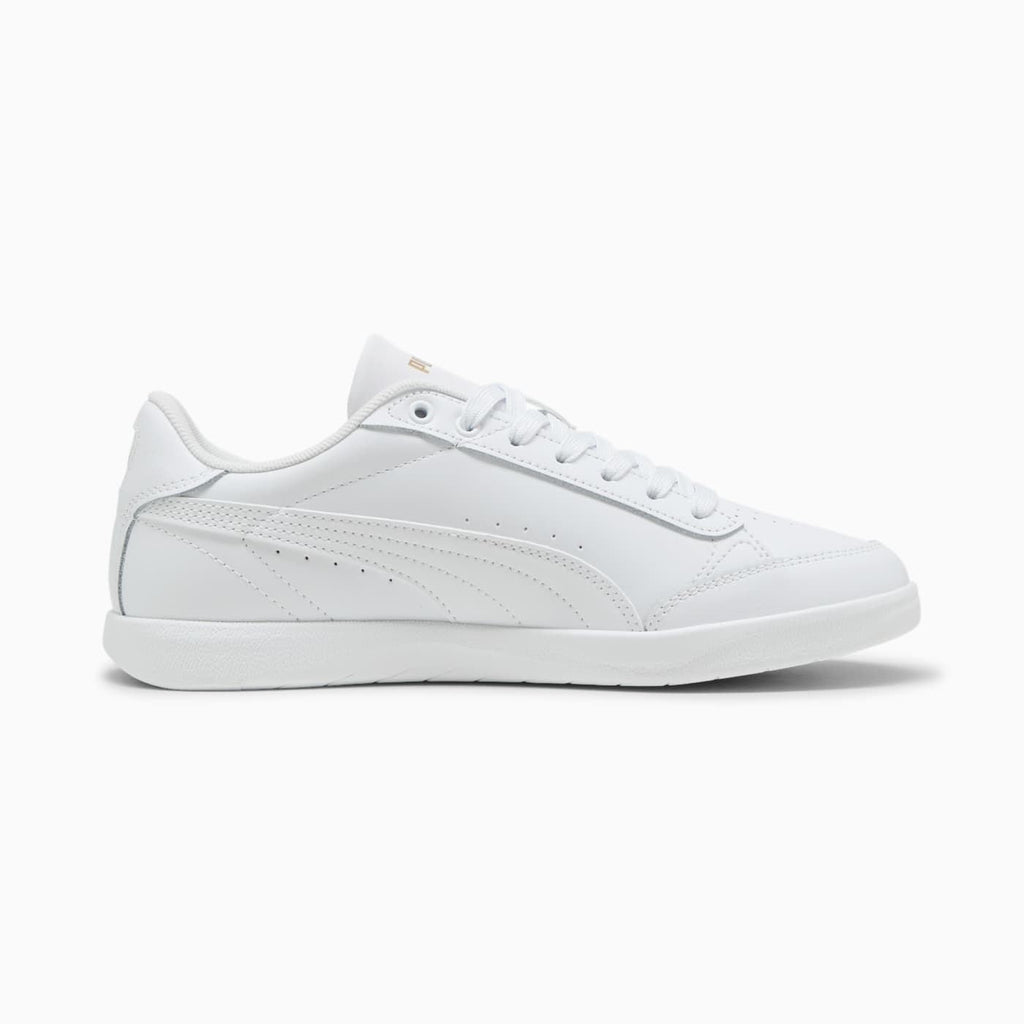 Vikky Star Women's Shoes - PUMA White-PUMA White-PUMA Go - Side Profile - Medial