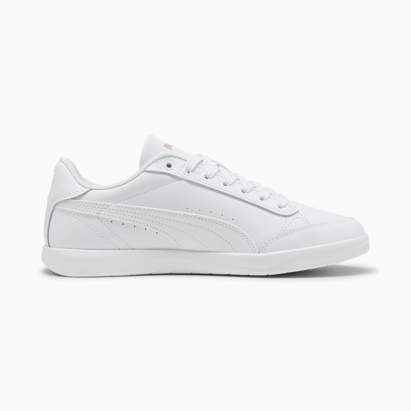 Vikky Star Women's Shoes - PUMA White-PUMA White-PUMA Go - Side Profile - Medial