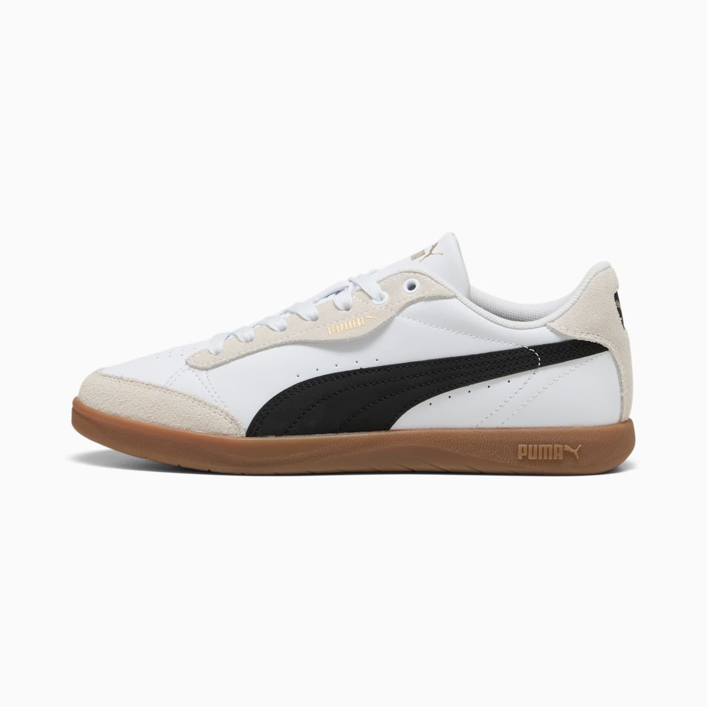 Vikky Star OG Women's Shoes - PUMA White-PUMA Black-Vapo - Side Profile - Lateral