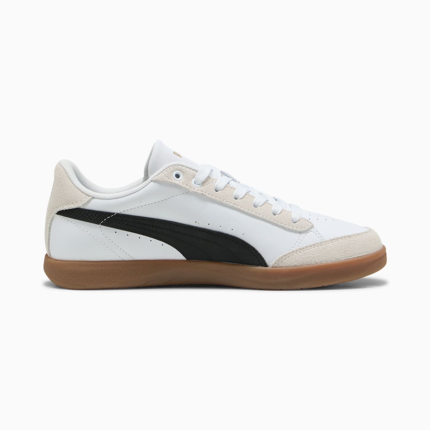 Vikky Star OG Women's Shoes - PUMA White-PUMA Black-Vapo - Side Profile - Medial