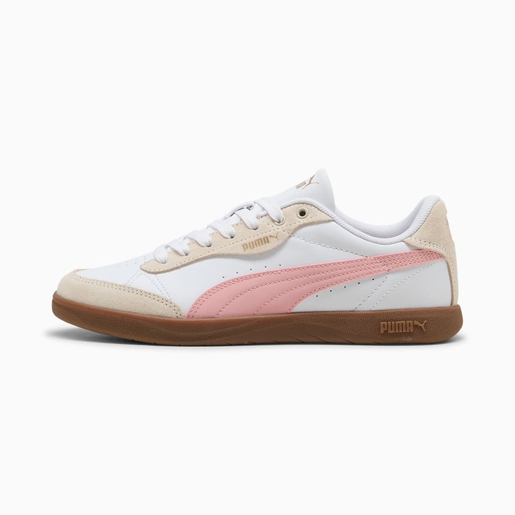 Vikky Star OG Women's Shoes - PUMA White-Rosy Outlook - Side Profile - Lateral