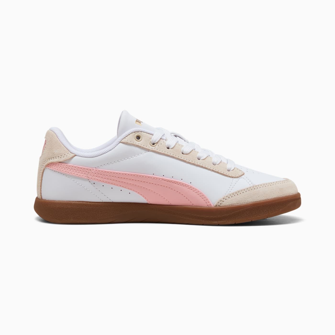 Vikky Star OG Women's Shoes - PUMA White-Rosy Outlook - Side Profile - Medial