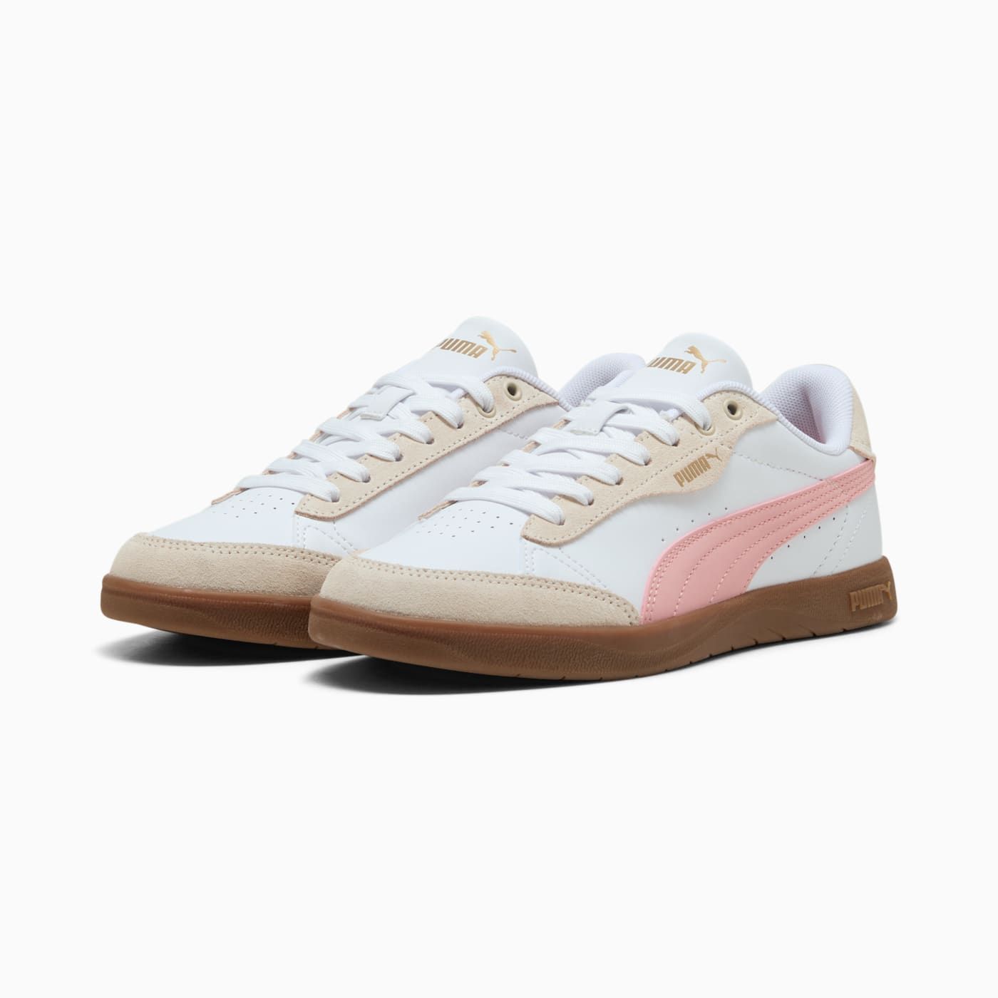 Vikky Star OG Women's Shoes - PUMA White-Rosy Outlook - Clean Studio Shot
