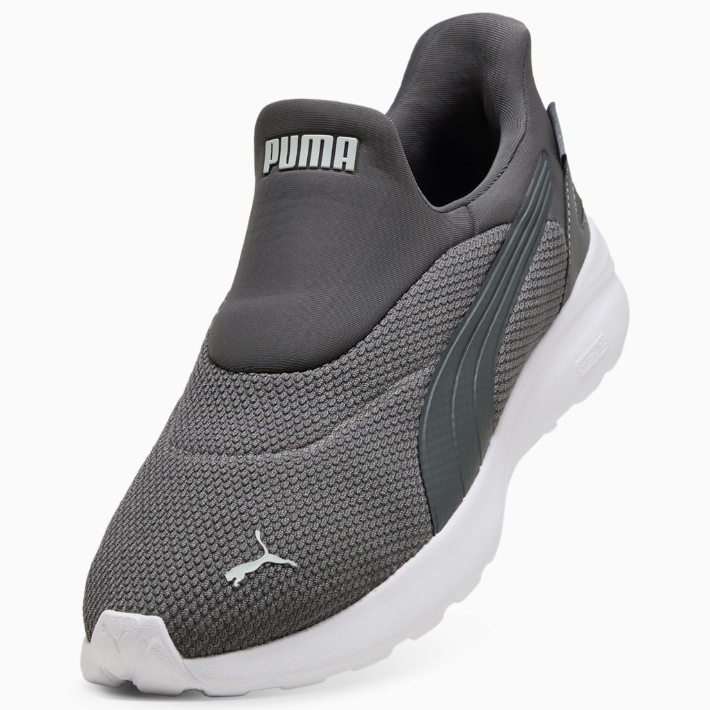 SOFTRIDE COSMIC SLIPTECH Men's Shoes - Cool Dark Gray - Angled Studio / Lifestyle Shot