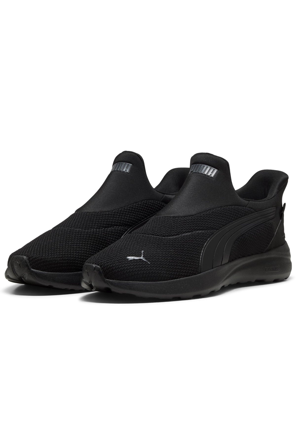 PUMA SOFTRIDE Cosmic SLIPTECH Sneakers-PUMA Black-PUMA Black-Strong Gray view 1