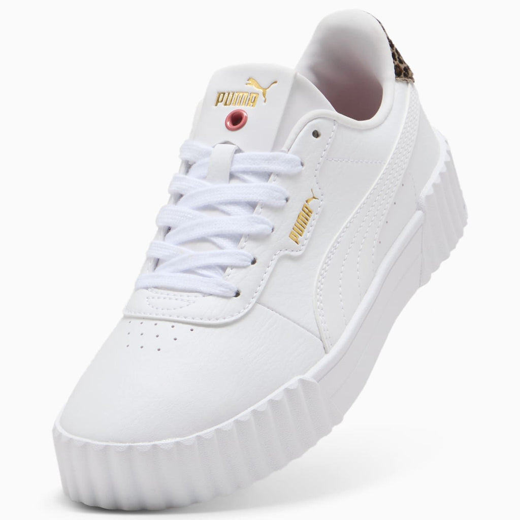 Carina 3.0 Animal Flair Women's Shoes - PUMA White-PUMA - Angled Studio / Lifestyle Shot