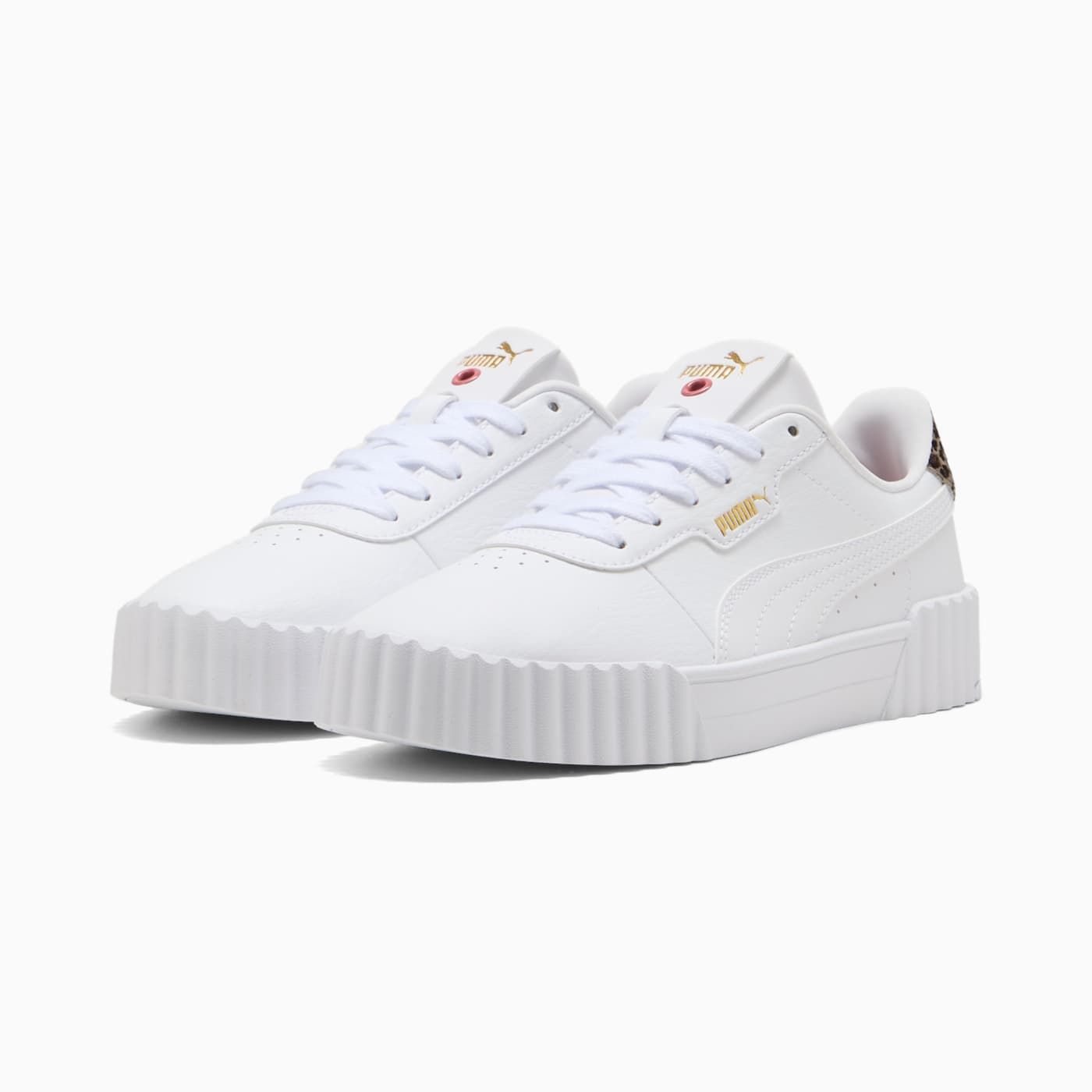 Carina 3.0 Animal Flair Women's Shoes - PUMA White-PUMA - Clean Studio Shot