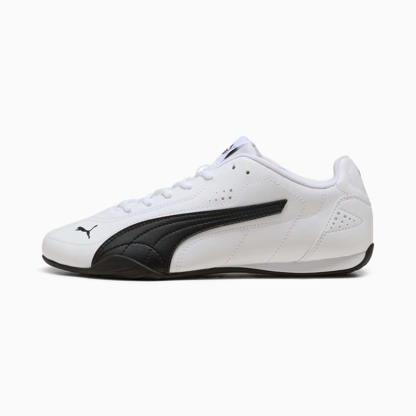 PUMA CATCH PUMA White-PUMA Black - Side Profile - Lateral