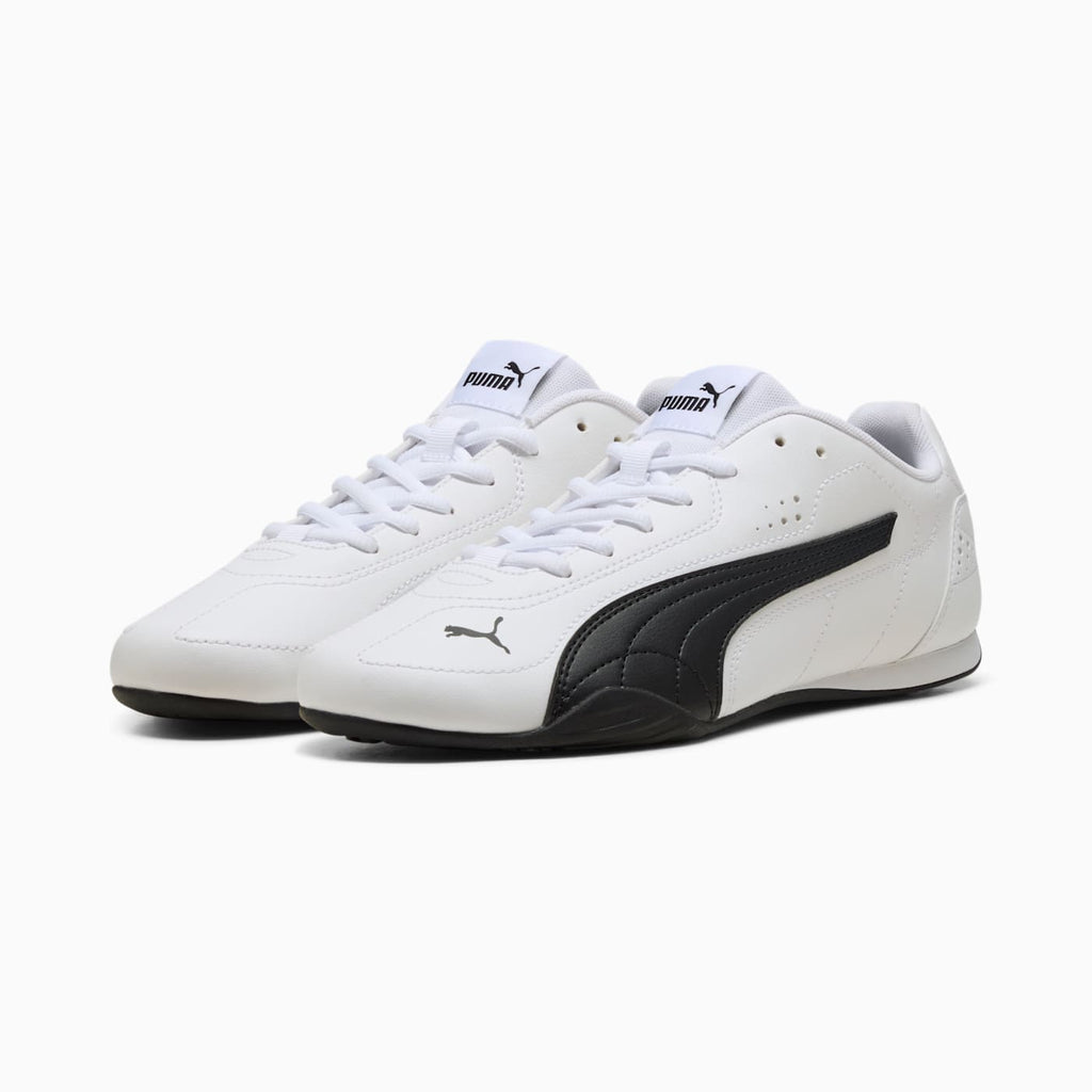PUMA CATCH PUMA White-PUMA Black - Clean Studio Shot