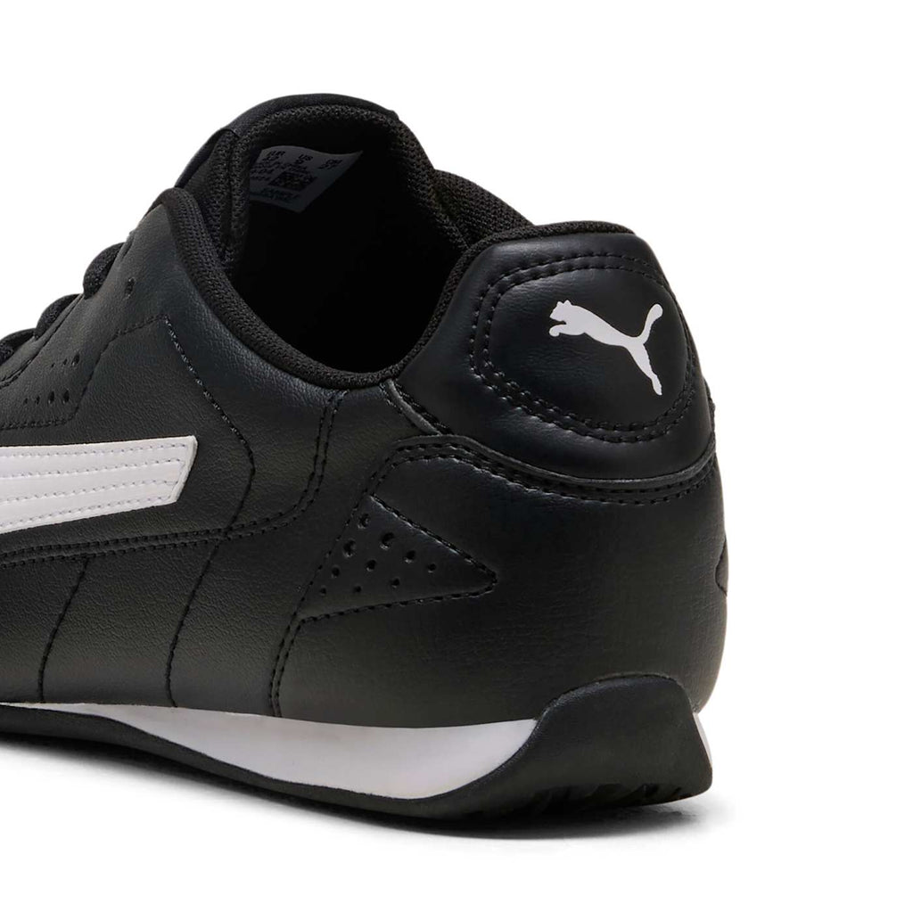 PUMA CATCH PUMA Black-PUMA White - Back / Heel View