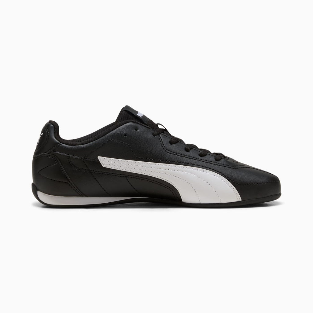 PUMA CATCH PUMA Black-PUMA White - Side Profile - Medial