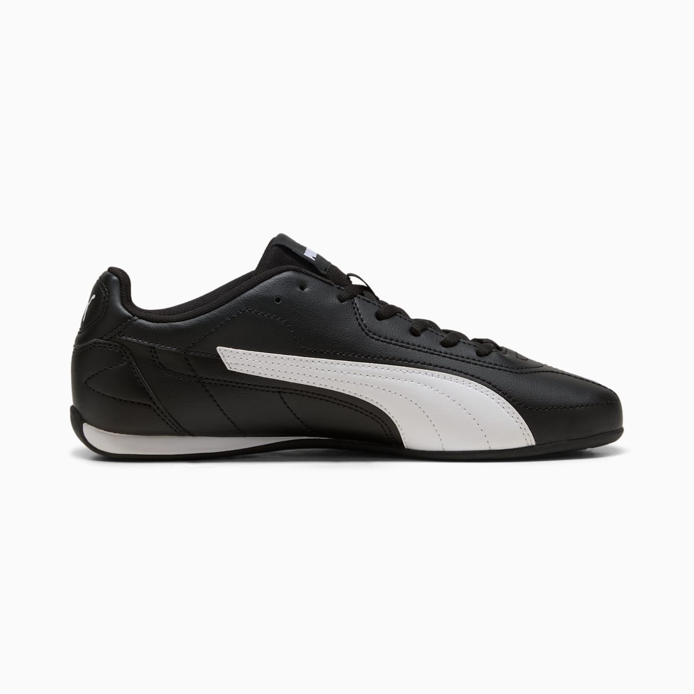 PUMA CATCH PUMA Black-PUMA White - Side Profile - Medial