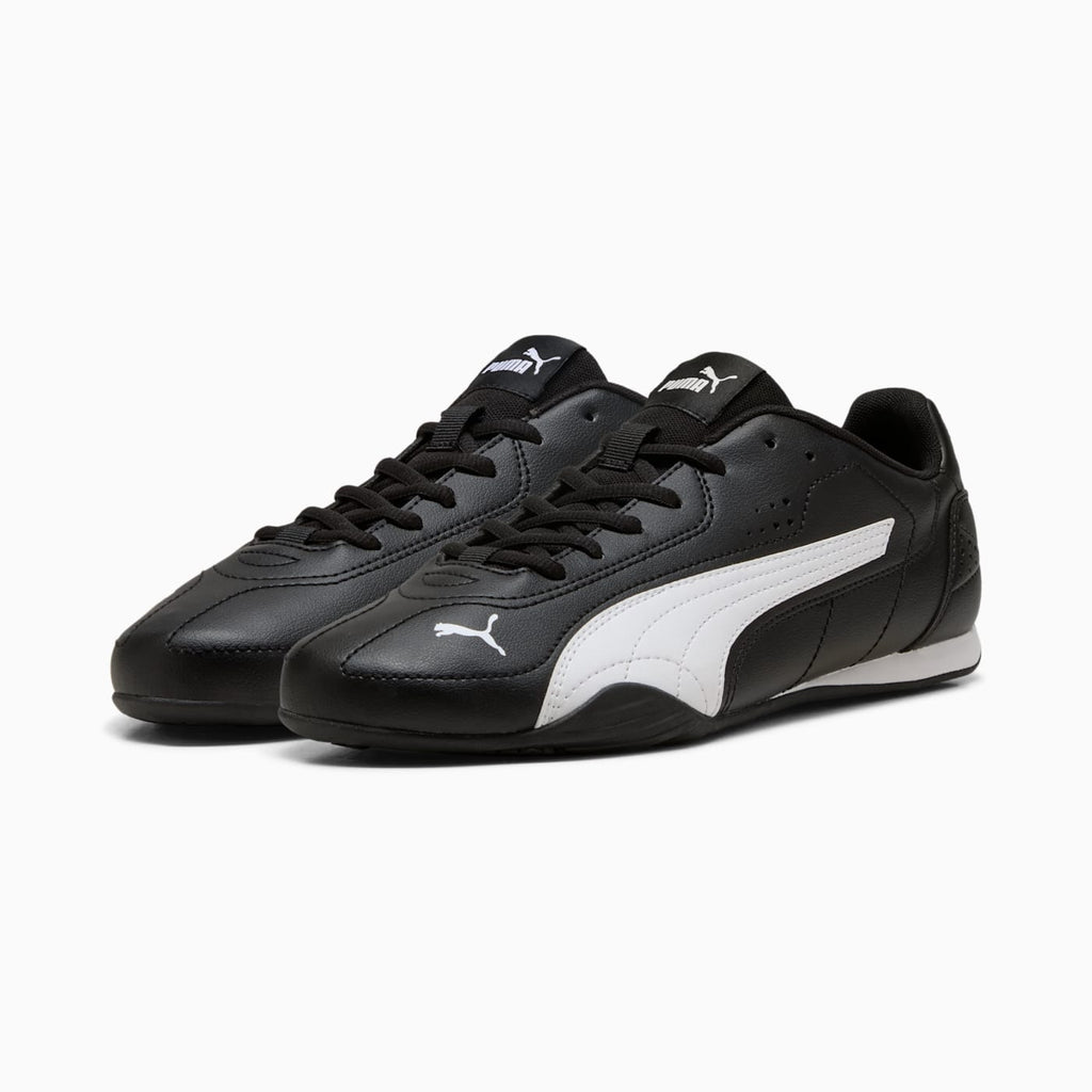 PUMA CATCH PUMA Black-PUMA White - Clean Studio Shot