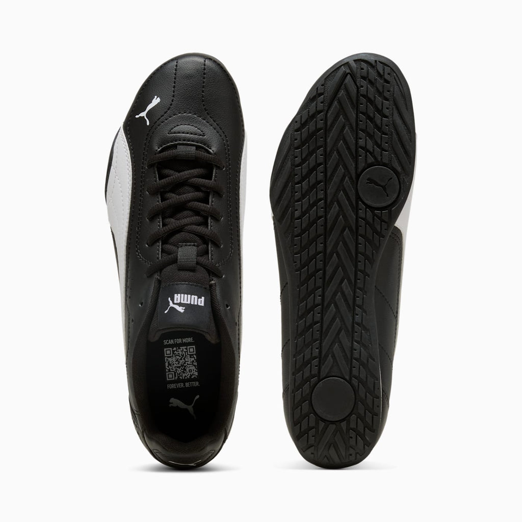 PUMA CATCH PUMA Black-PUMA White - Top View and Outsole