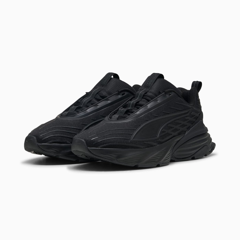 Fade Nitro V1 Football Men's Shoes - PUMA Black - Clean Studio Shot