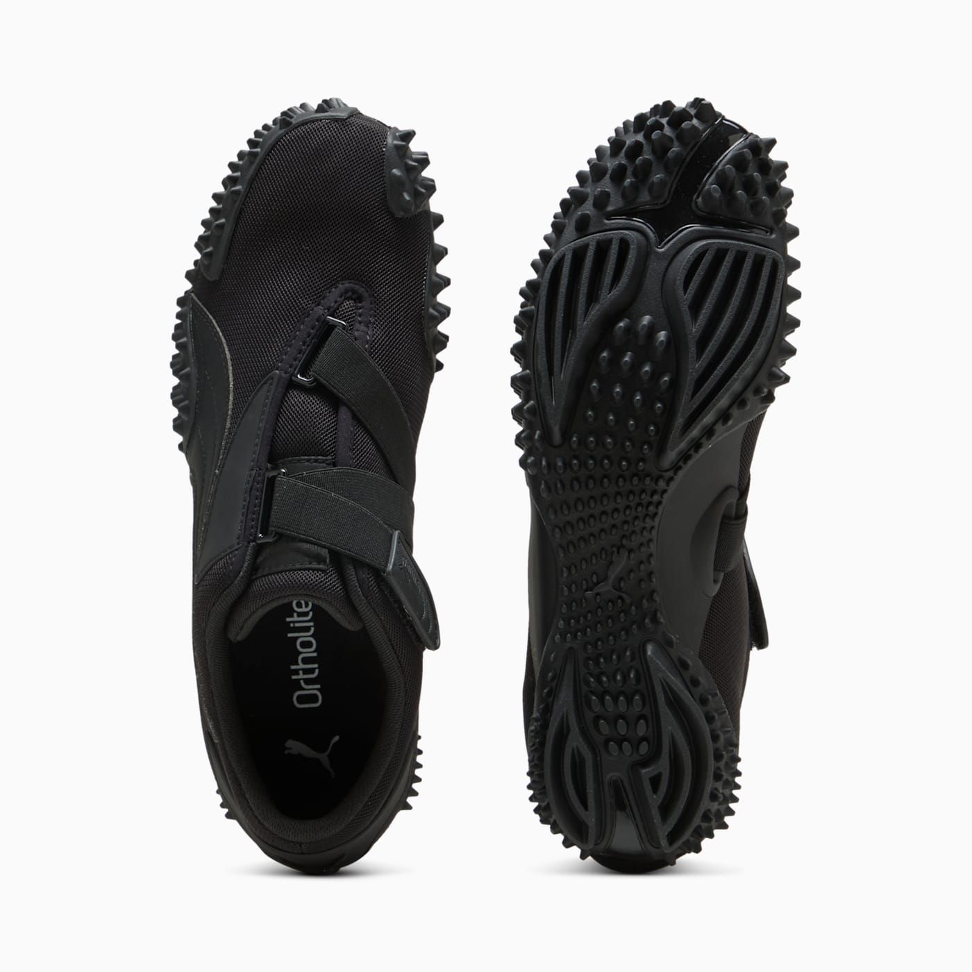 Mostro OG Prime Men's Shoes - PUMA Black-PUMA Black - Top View and Outsole